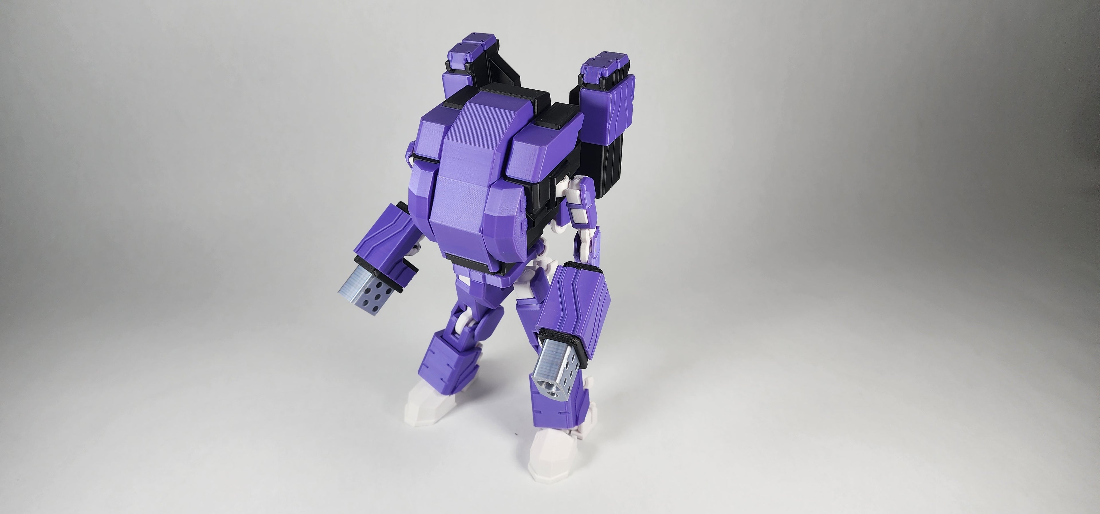Pax Five Aries Mech Action Figure 3D Printed FULLY ASSEMBLED