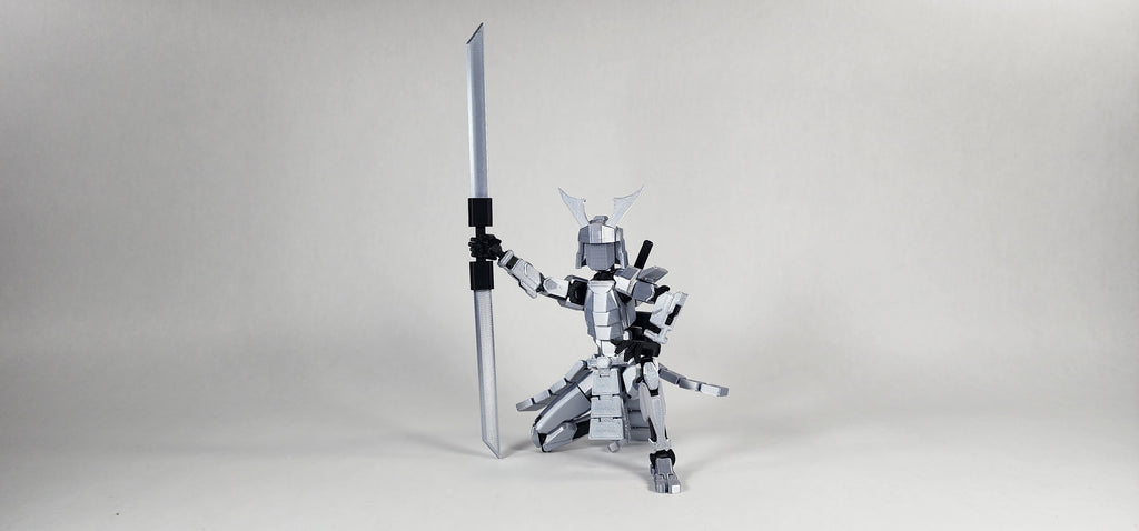 Pax Six "The Samurai" Dummy 13 Action Figure 3D Printed FULLY ASSEMBLED
