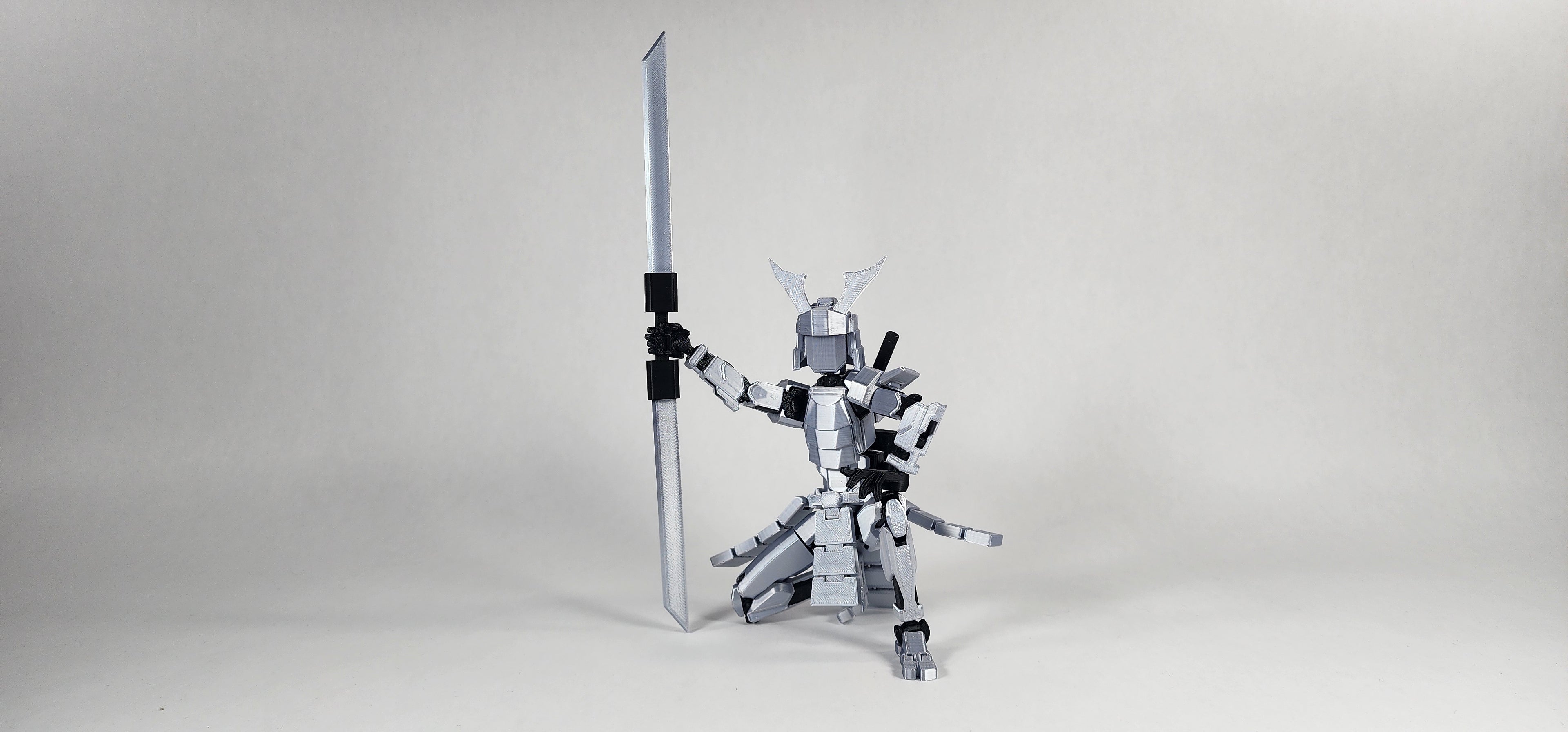 Pax Six "The Samurai" Dummy 13 Action Figure 3D Printed FULLY ASSEMBLED