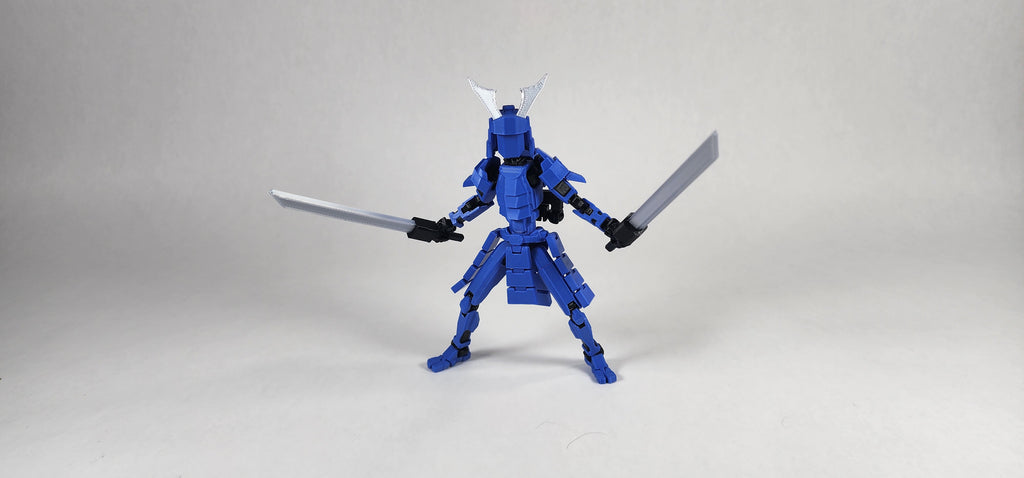 Pax Six "The Samurai" Dummy 13 Action Figure 3D Printed FULLY ASSEMBLED