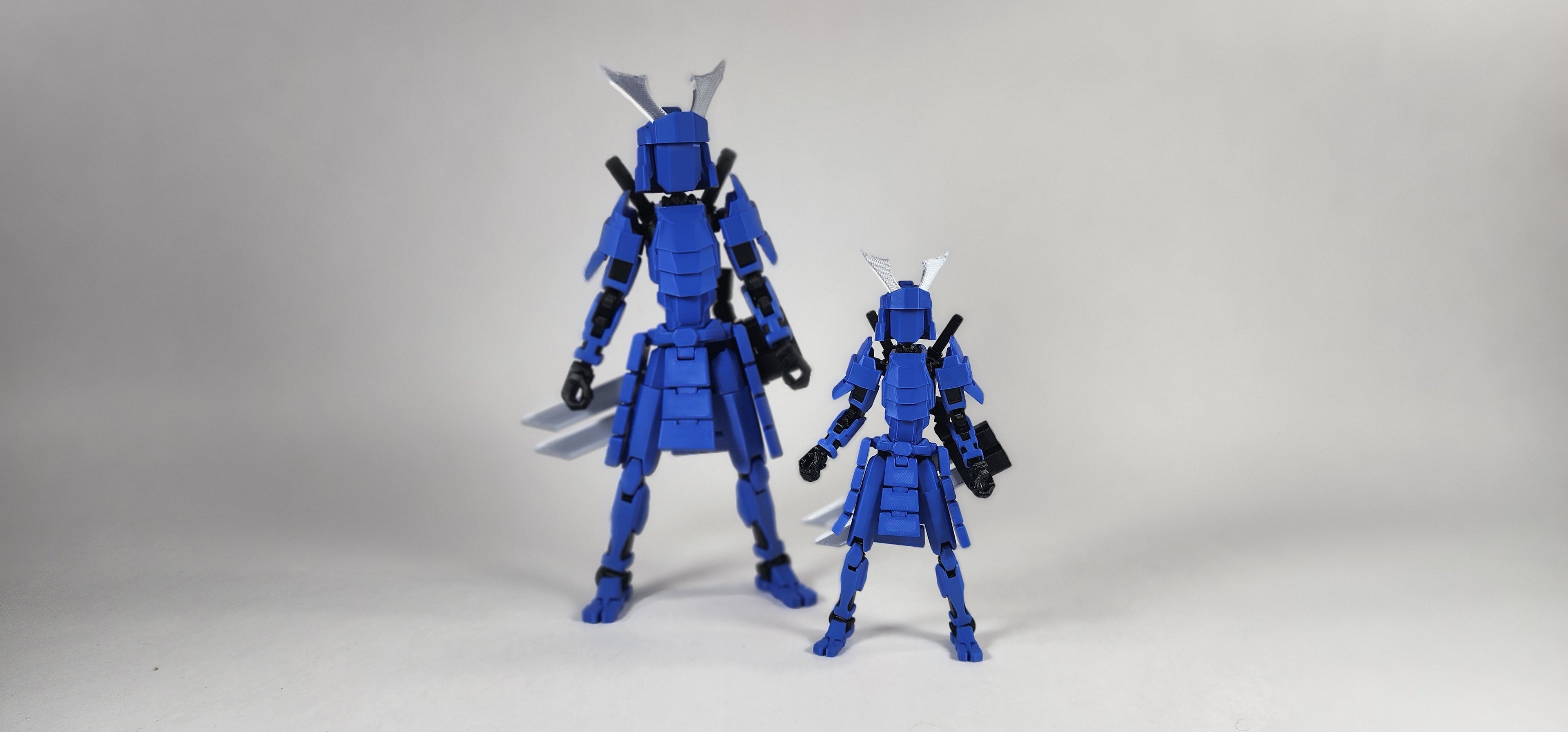 Pax Six "The Samurai" Dummy 13 Action Figure 3D Printed FULLY ASSEMBLED