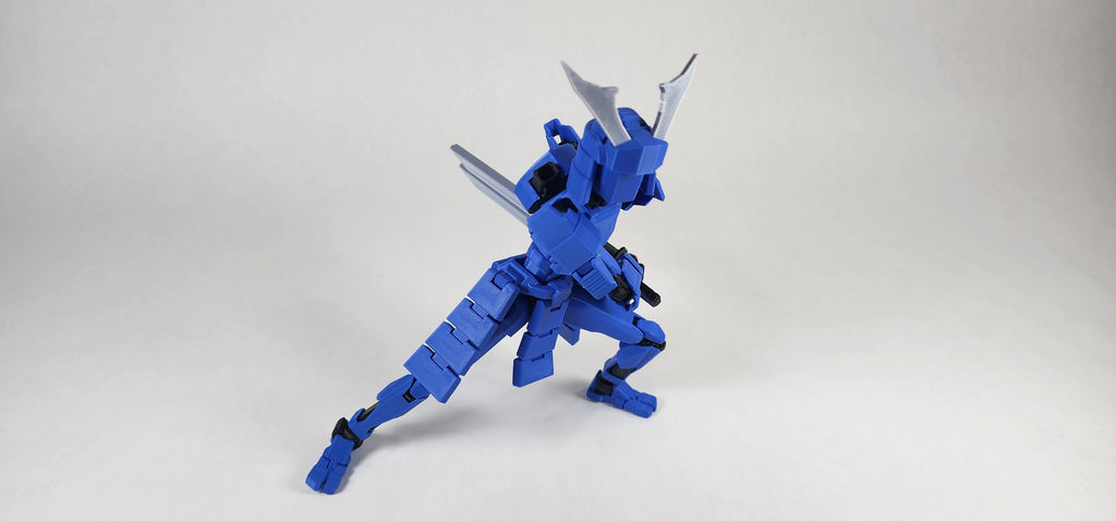 Pax Six "The Samurai" Dummy 13 Action Figure 3D Printed FULLY ASSEMBLED