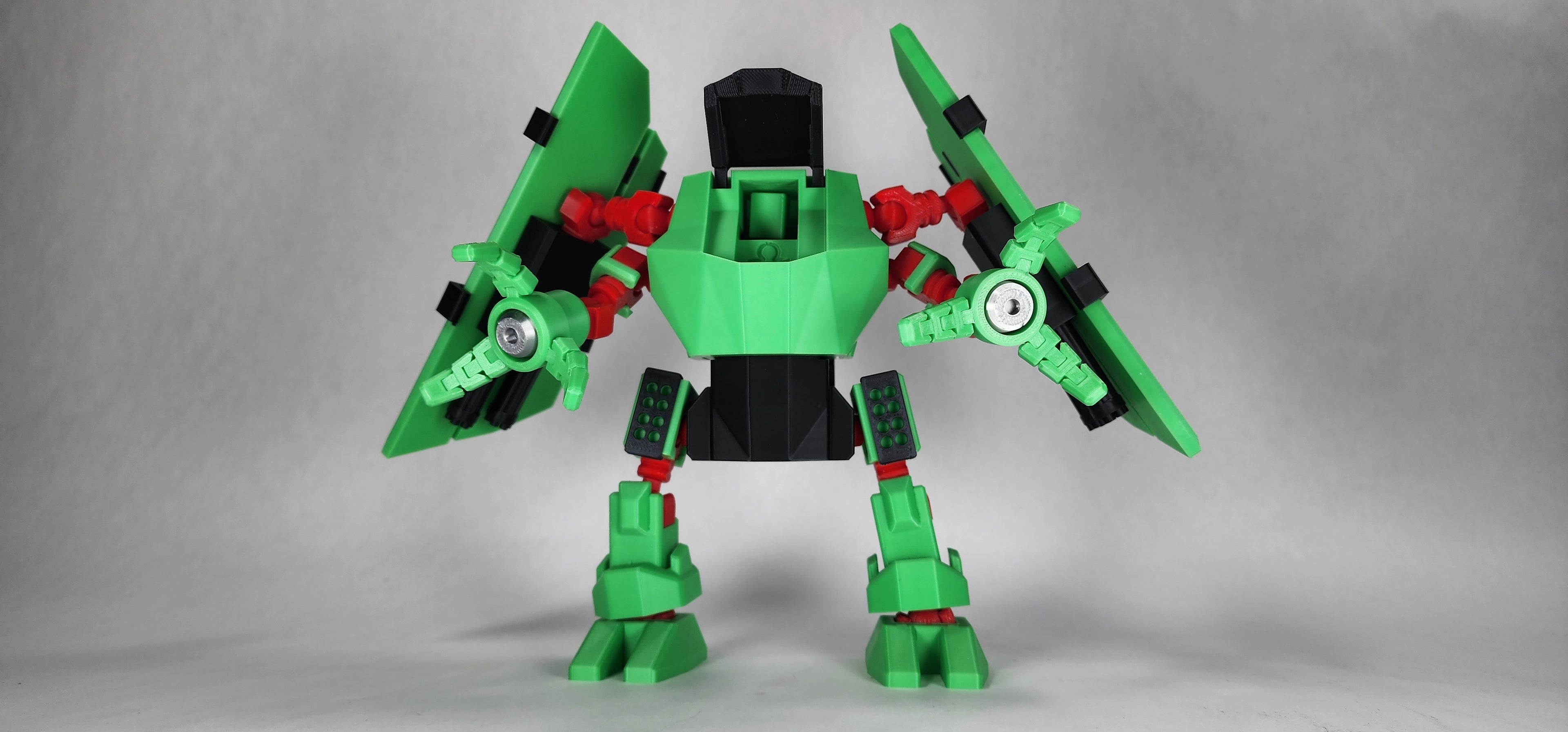 Pax Libra Mech Action Figure 3D Printed FULLY ASSEMBLED
