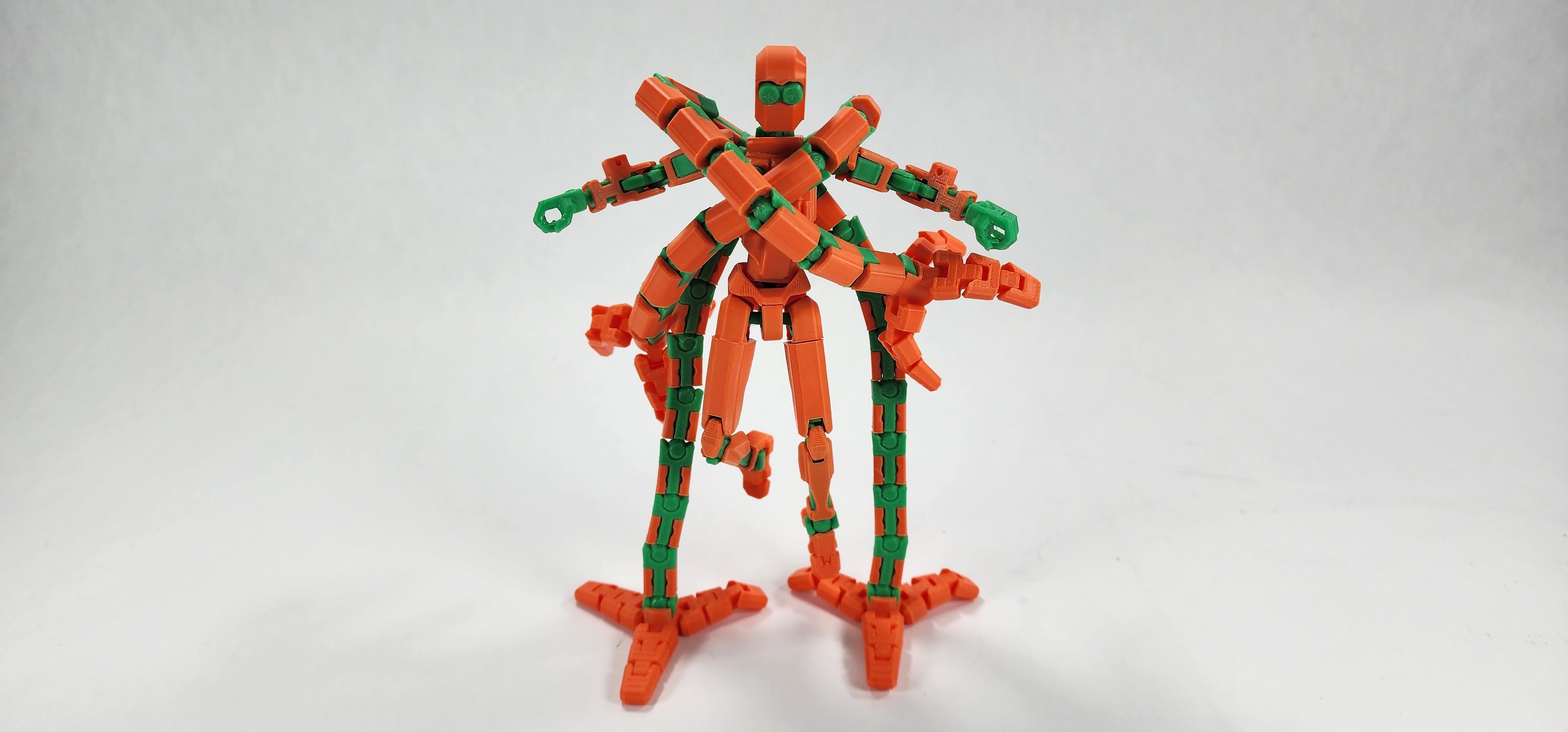 Pax Eight "The Octo-Engineer" Dummy 13 Action Figure 3D Printed FULLY ASSEMBLED