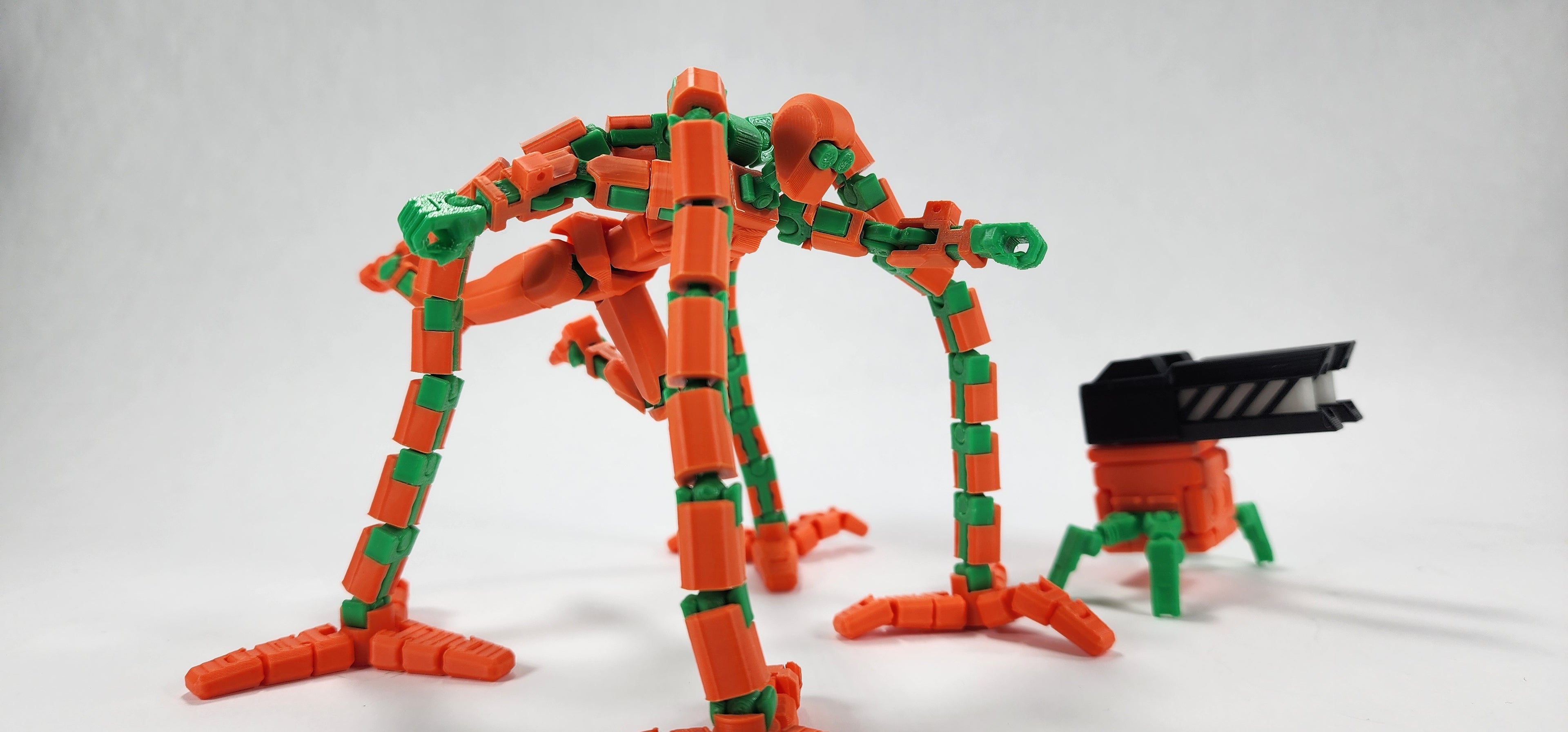 Pax Eight "The Octo-Engineer" Dummy 13 Action Figure 3D Printed FULLY ASSEMBLED