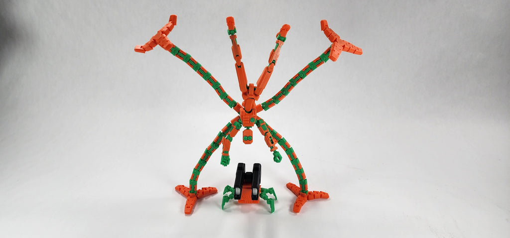 Pax Eight "The Octo-Engineer" Dummy 13 Action Figure 3D Printed FULLY ASSEMBLED