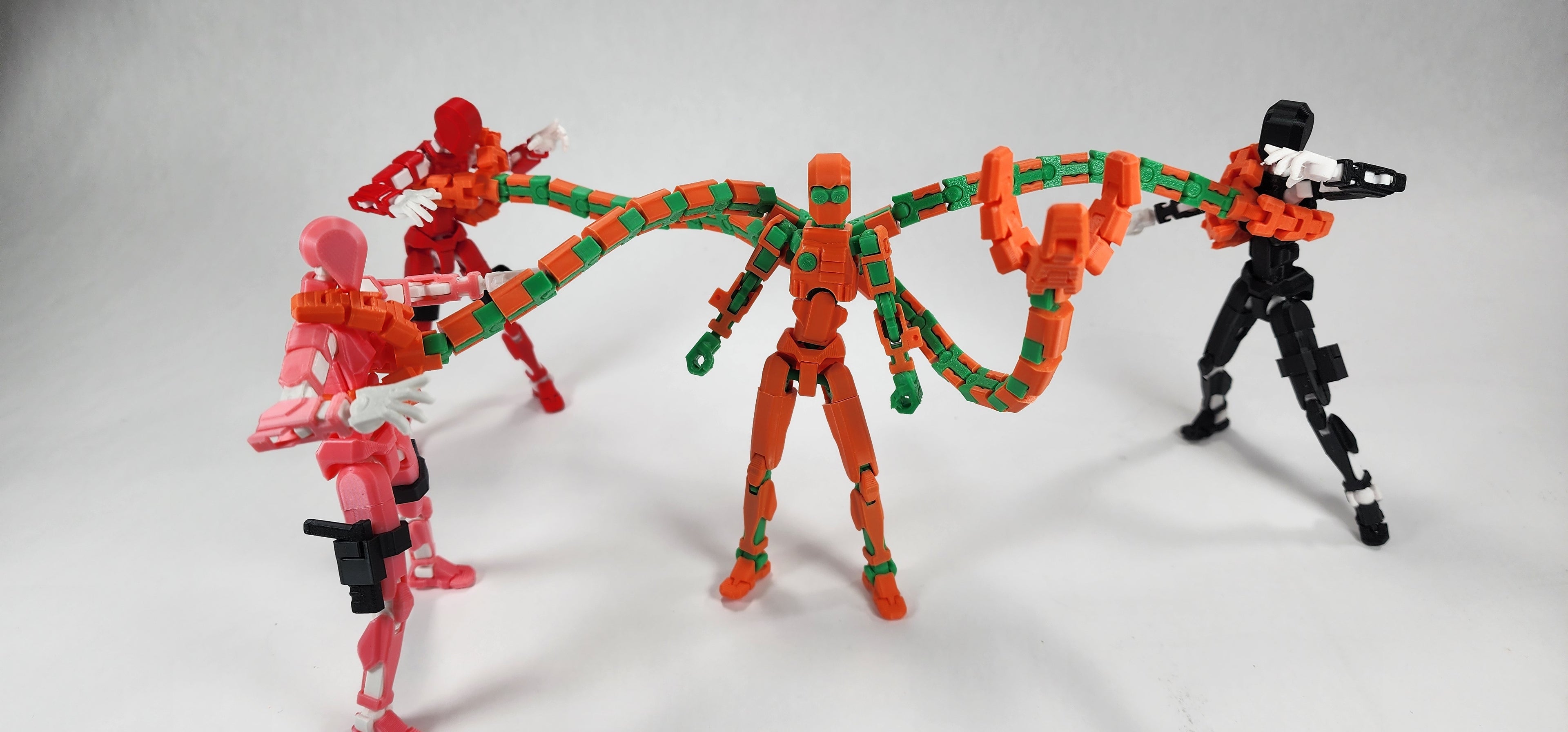 Pax Eight "The Octo-Engineer" Dummy 13 Action Figure 3D Printed FULLY ASSEMBLED