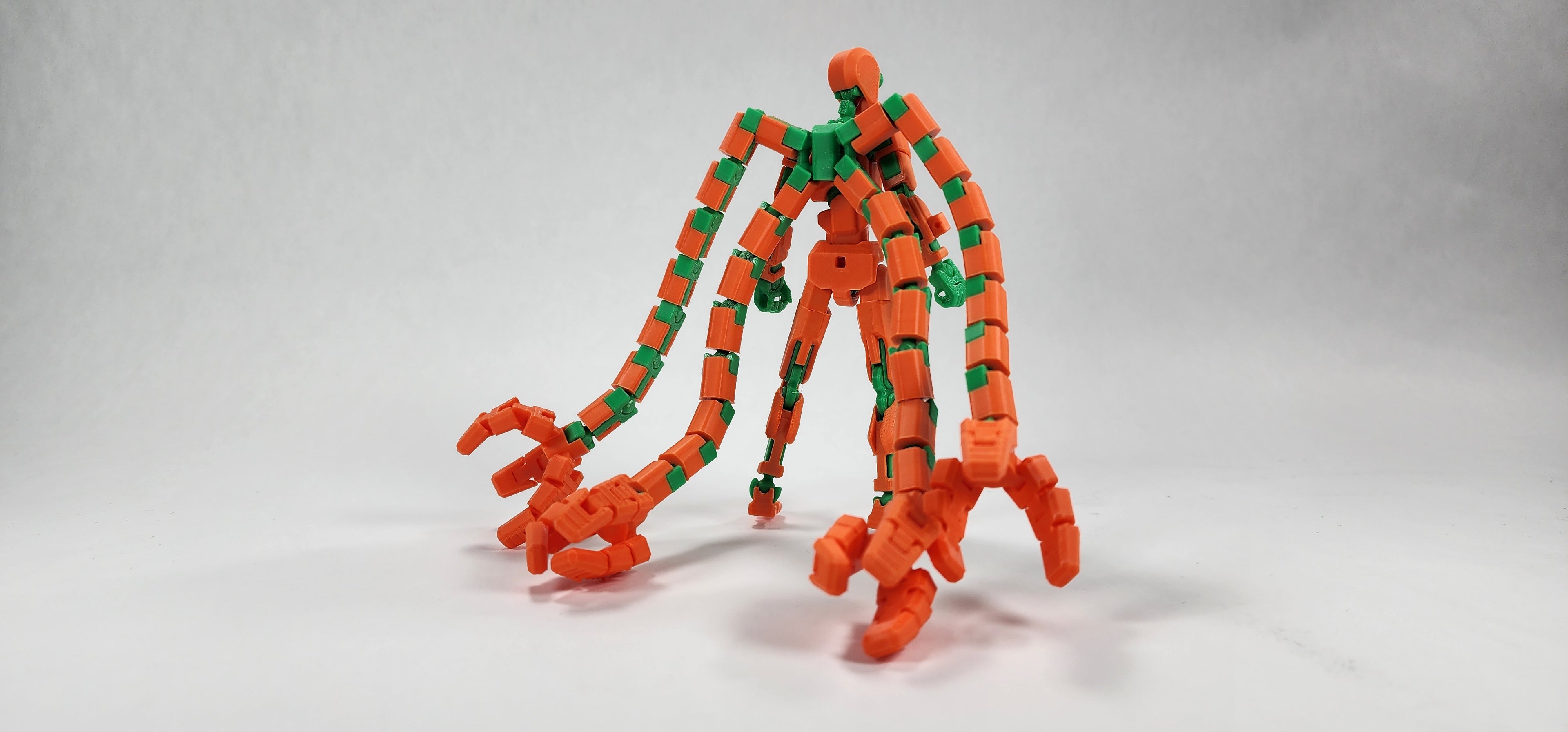 Pax Eight "The Octo-Engineer" Dummy 13 Action Figure 3D Printed FULLY ASSEMBLED