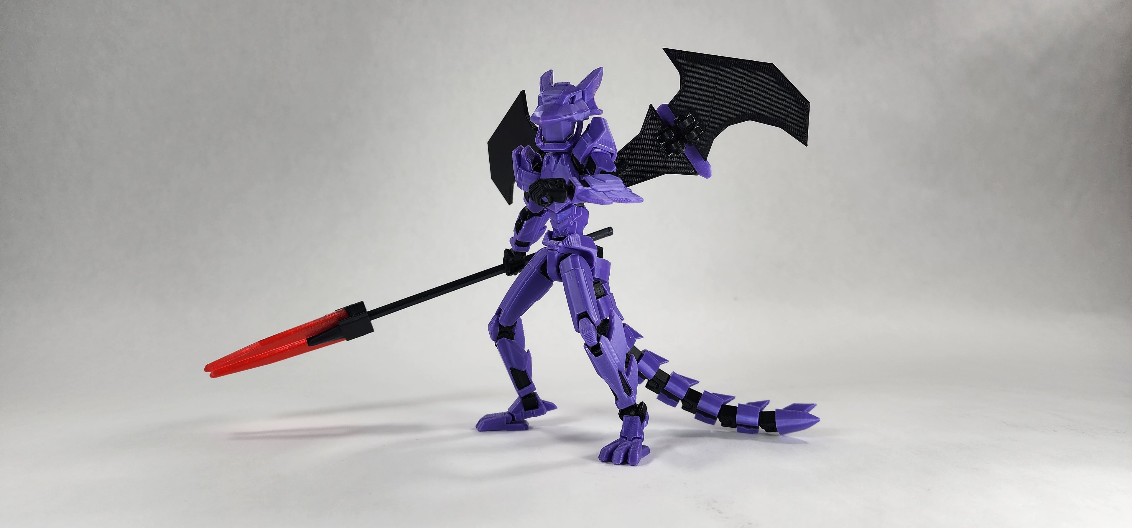 Pax Seven "The Dragon Knight" Dummy 13 Action Figure 3D Printed FULLY ASSEMBLED