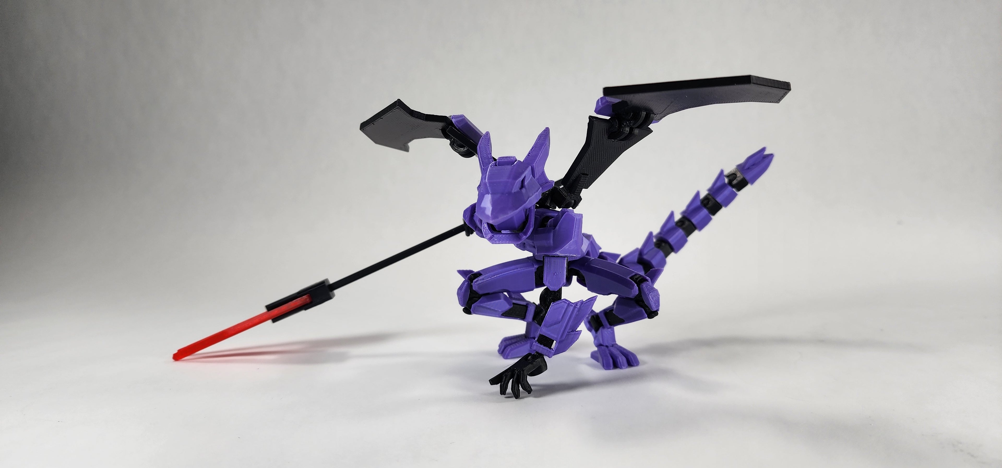 Pax Seven "The Dragon Knight" Dummy 13 Action Figure 3D Printed FULLY ASSEMBLED