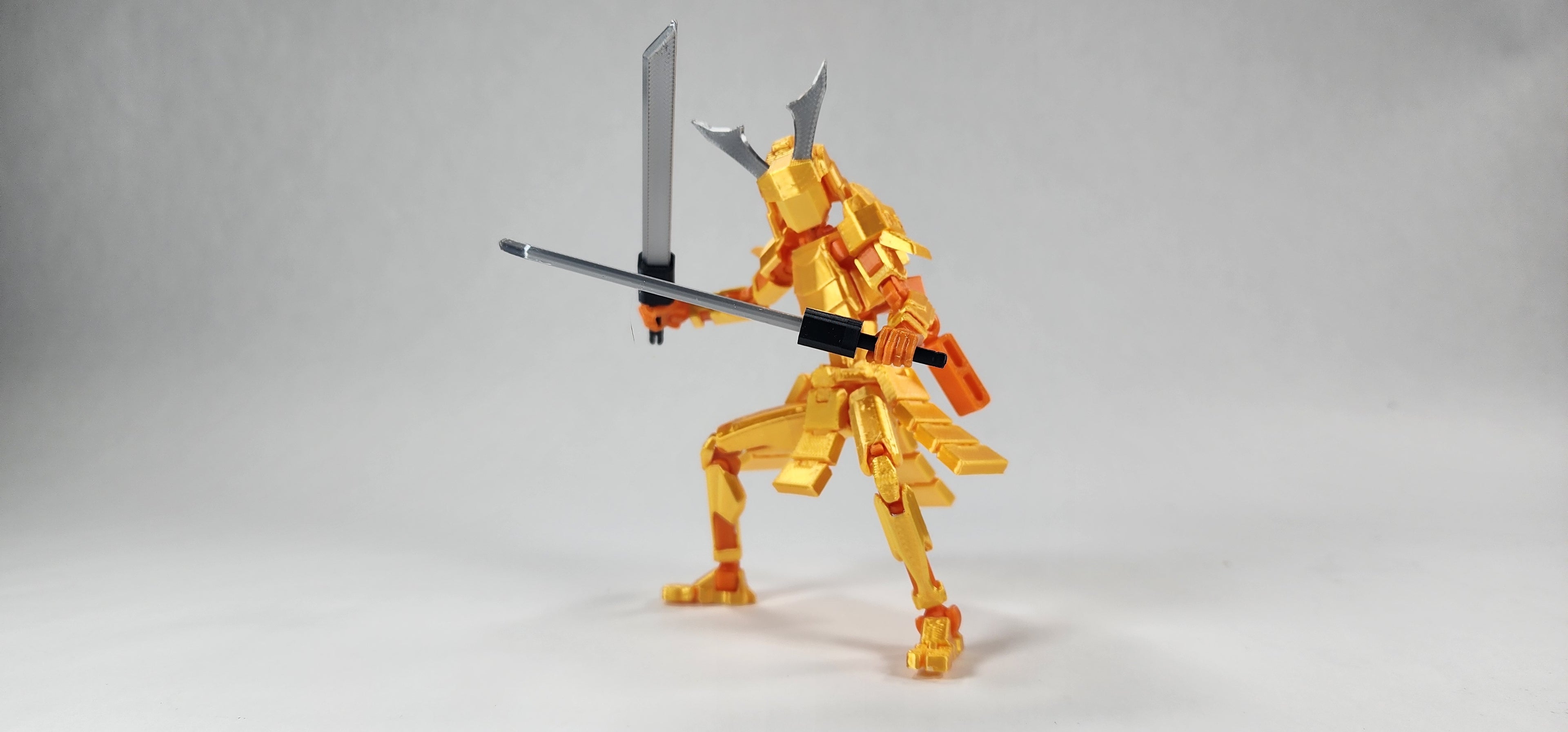 Pax Six "The Samurai" Dummy 13 Action Figure 3D Printed FULLY ASSEMBLED