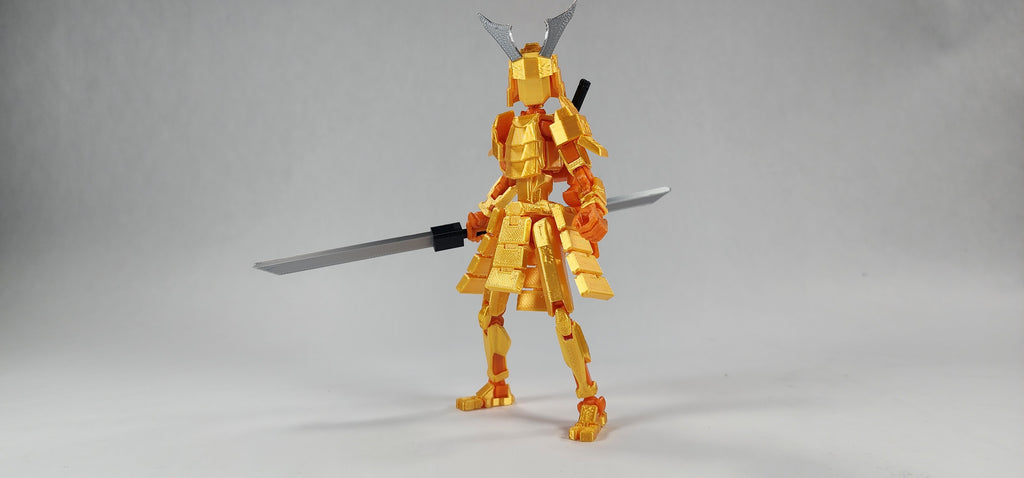 Pax Six "The Samurai" Dummy 13 Action Figure 3D Printed FULLY ASSEMBLED