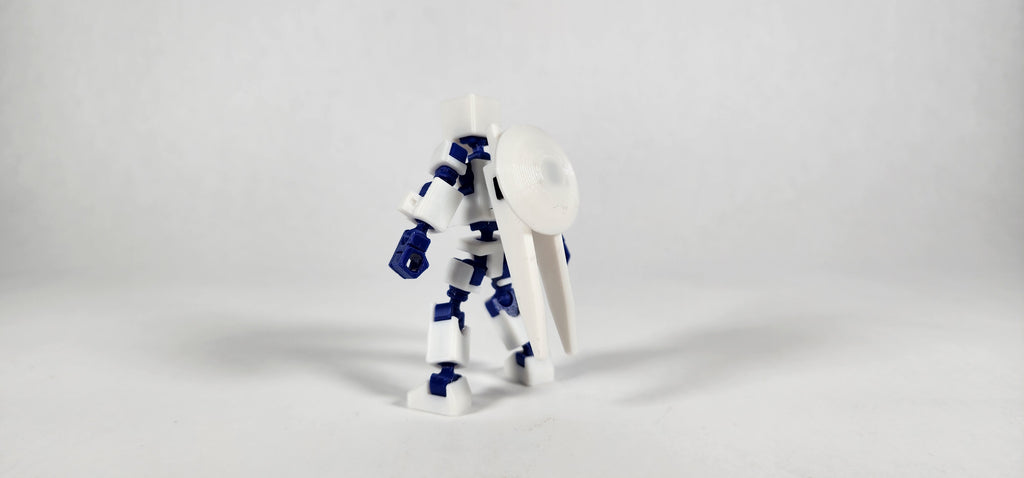 Pax Mini w/ Weapons Loadout 3D Printed Action Figure