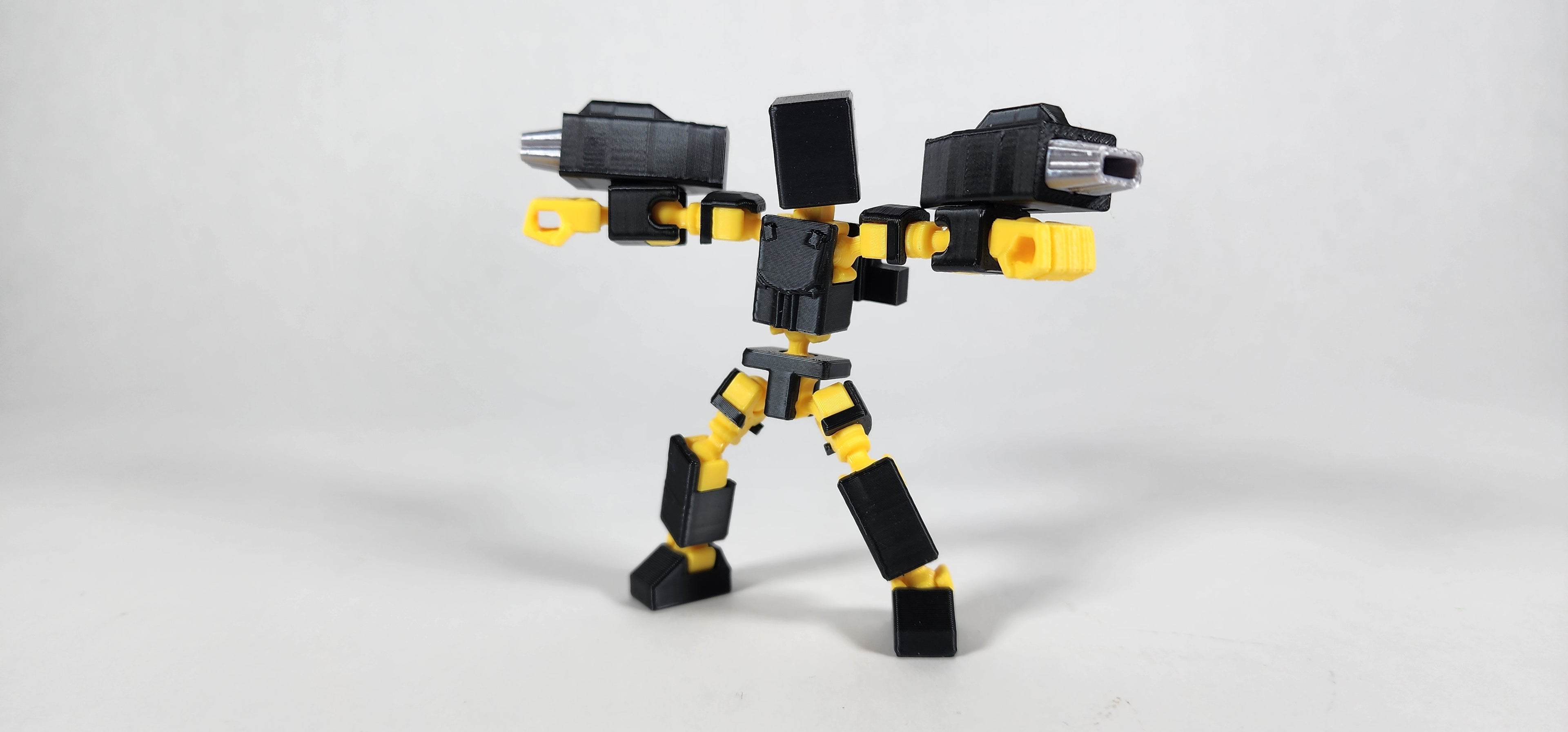 Pax Mini w/ Weapons Loadout 3D Printed Action Figure