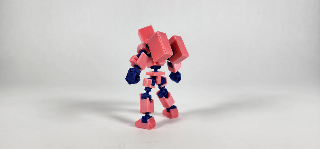 Pax Mini w/ Weapons Loadout 3D Printed Action Figure