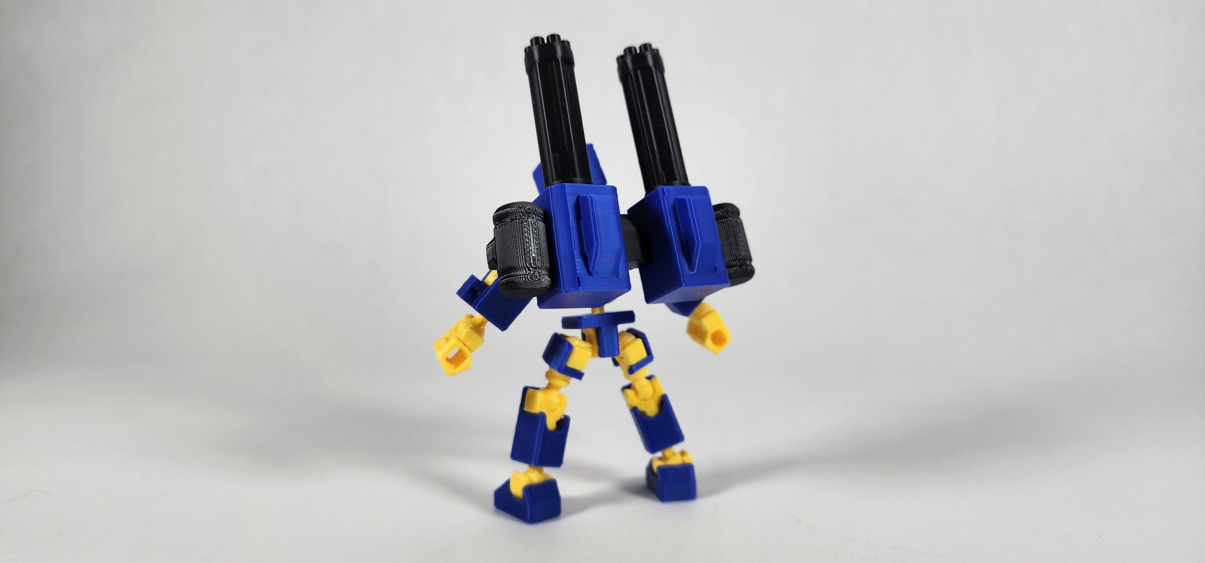 Pax Mini w/ Weapons Loadout 3D Printed Action Figure