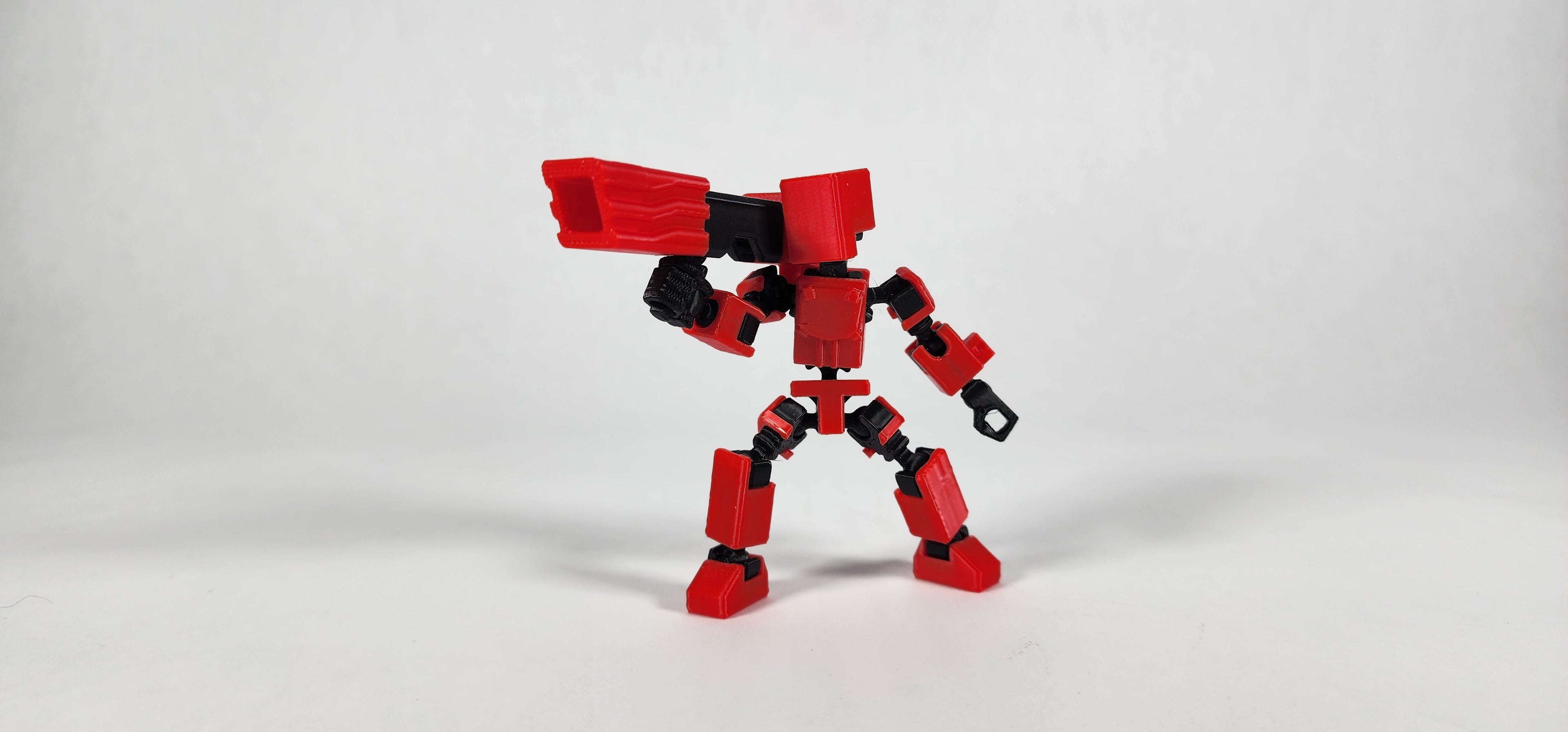 Pax Mini w/ Weapons Loadout 3D Printed Action Figure