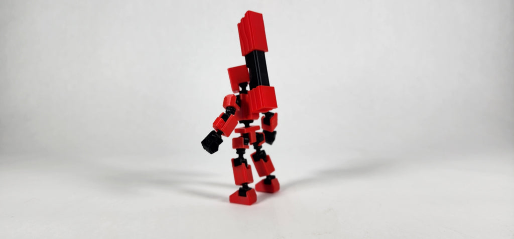 Pax Mini w/ Weapons Loadout 3D Printed Action Figure