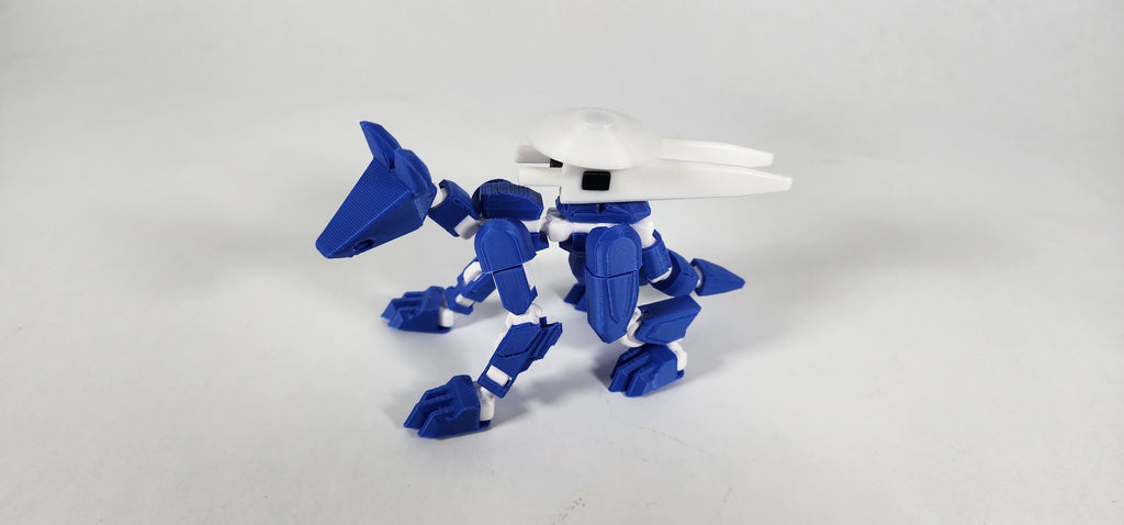 Pax K9 w/ Weapons Loadout 3D Printed Action Figure