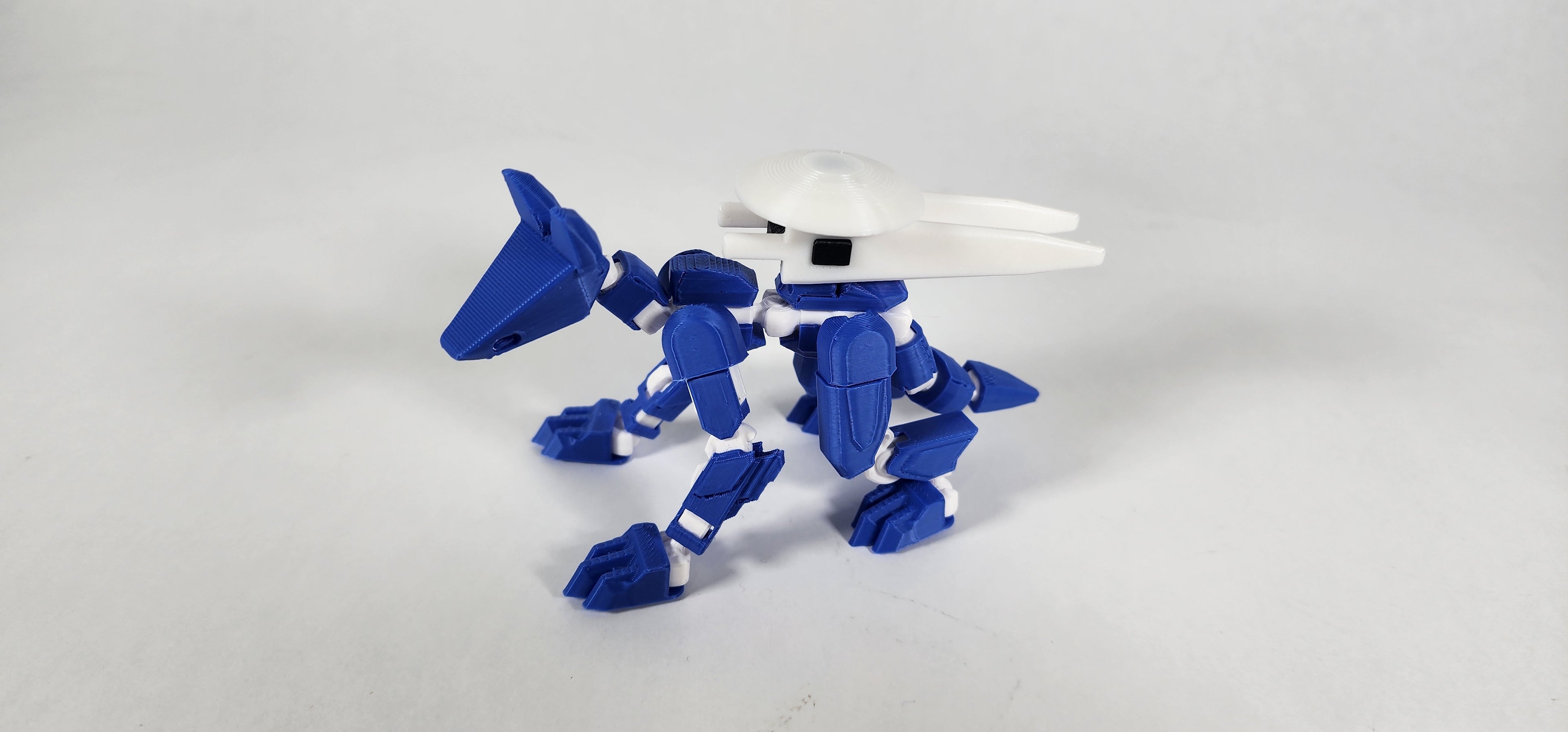 Pax K9 w/ Weapons Loadout 3D Printed Action Figure