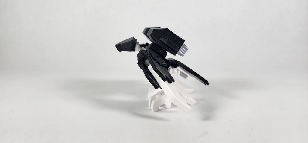 Pax Falcon w/ Weapons Loadout 3D Printed Action Figure