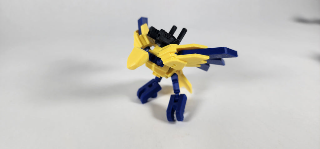 Pax Falcon w/ Weapons Loadout 3D Printed Action Figure