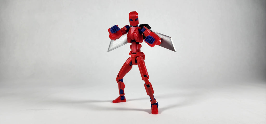 Pax Nine "The Vanguard" Dummy 13 Action Figure 3D Printed FULLY ASSEMBLED