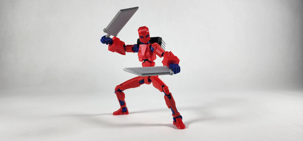 Pax Nine "The Vanguard" Dummy 13 Action Figure 3D Printed FULLY ASSEMBLED