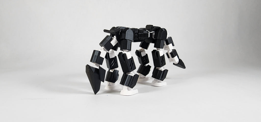 Pax Horse Action Figure 3D Printed FULLY ASSEMBLED