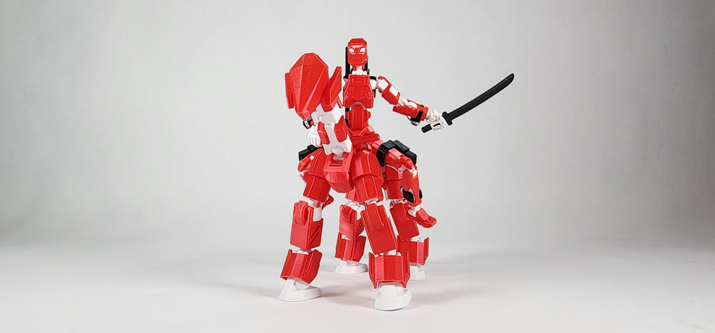 Pax Horse Action Figure 3D Printed FULLY ASSEMBLED