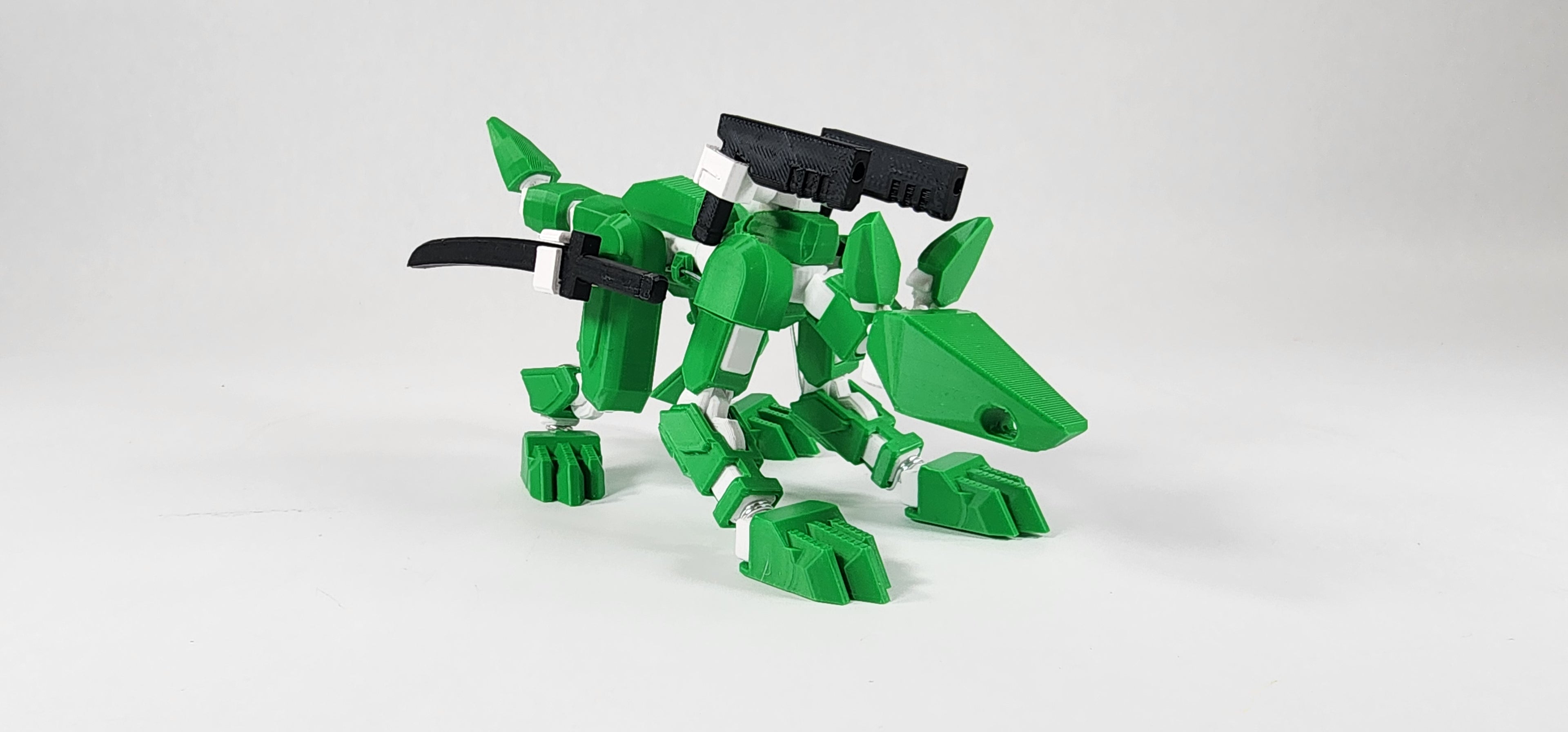 Pax Alpha K9 Action Figure 3D Printed FULLY ASSEMBLED