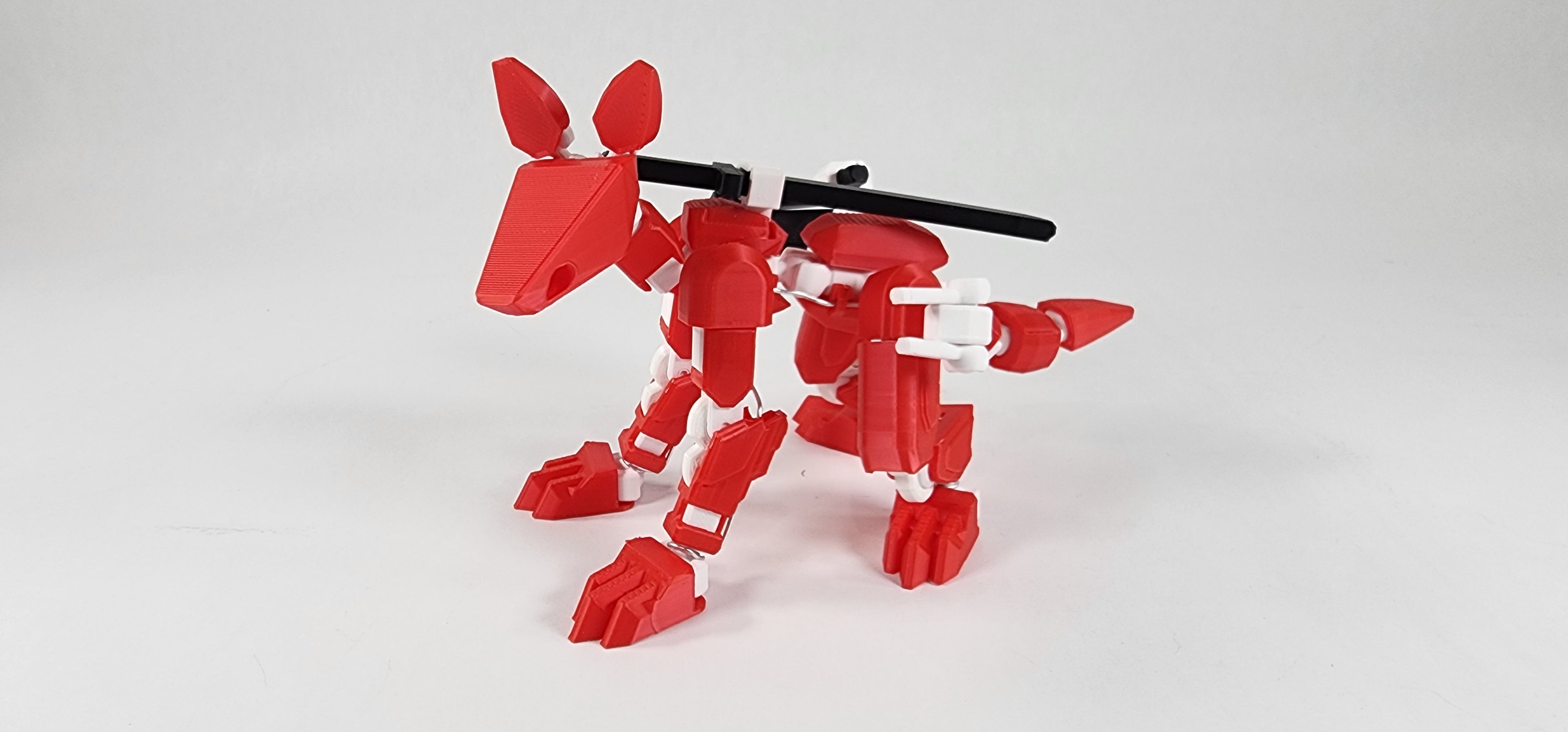 Pax Alpha K9 Action Figure 3D Printed FULLY ASSEMBLED