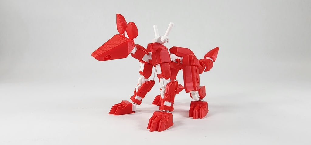Pax Alpha K9 Action Figure 3D Printed FULLY ASSEMBLED
