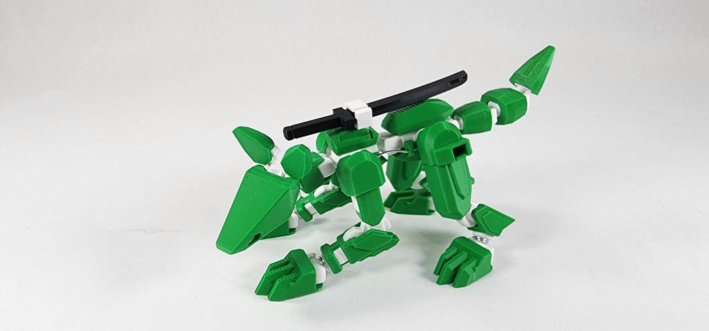 Pax Alpha K9 Action Figure 3D Printed FULLY ASSEMBLED