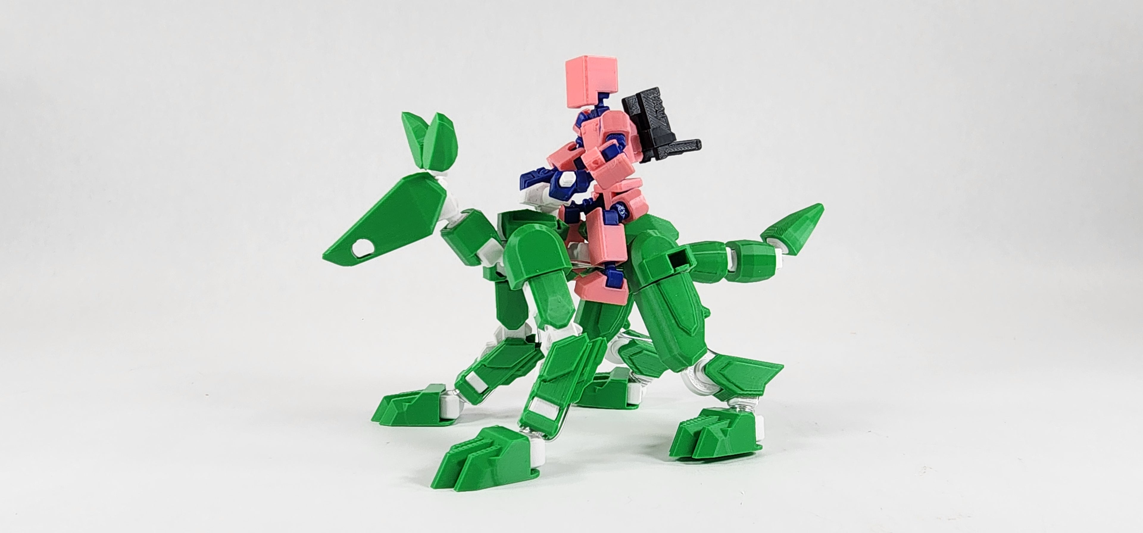 Pax Alpha K9 Action Figure 3D Printed FULLY ASSEMBLED