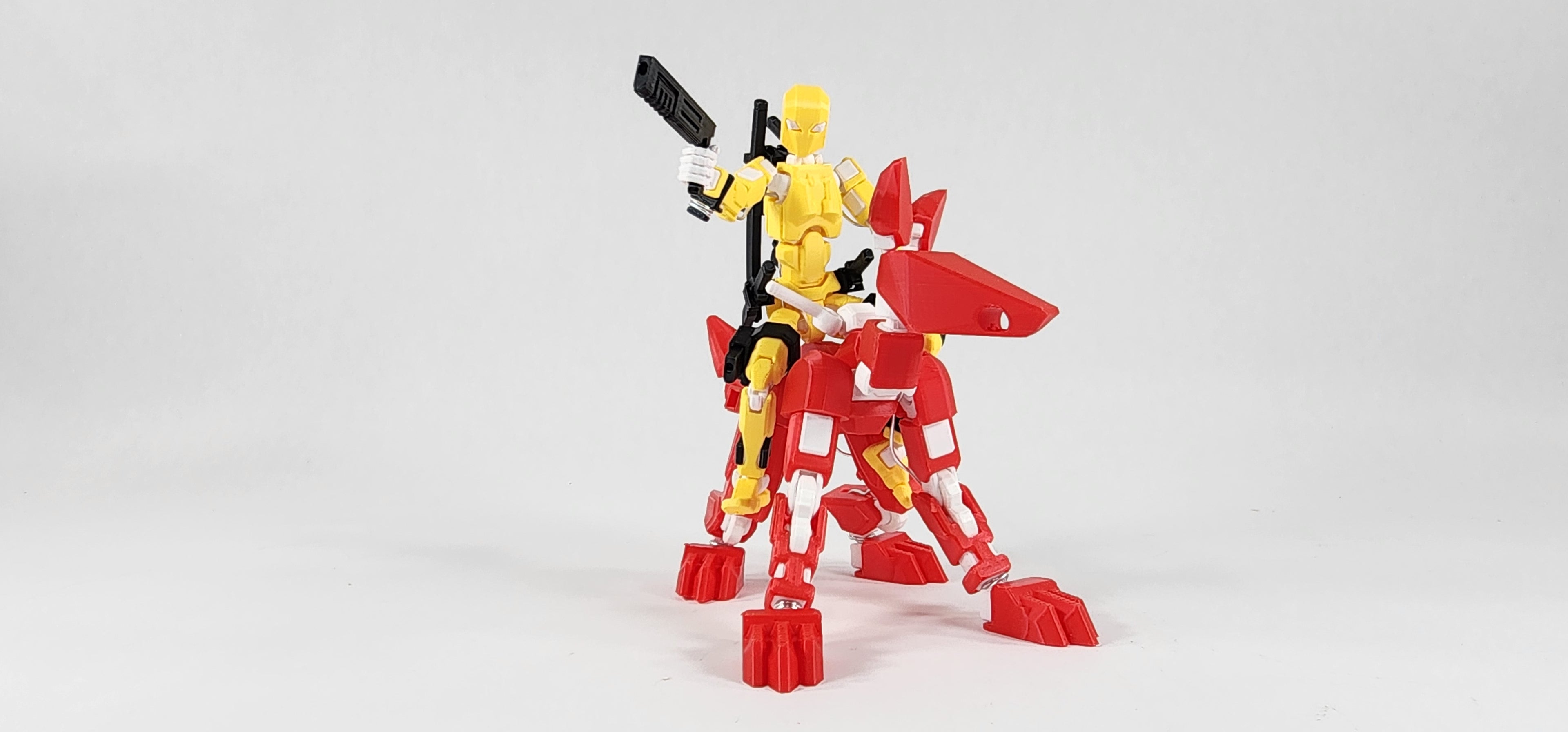 Pax Alpha K9 Action Figure 3D Printed FULLY ASSEMBLED