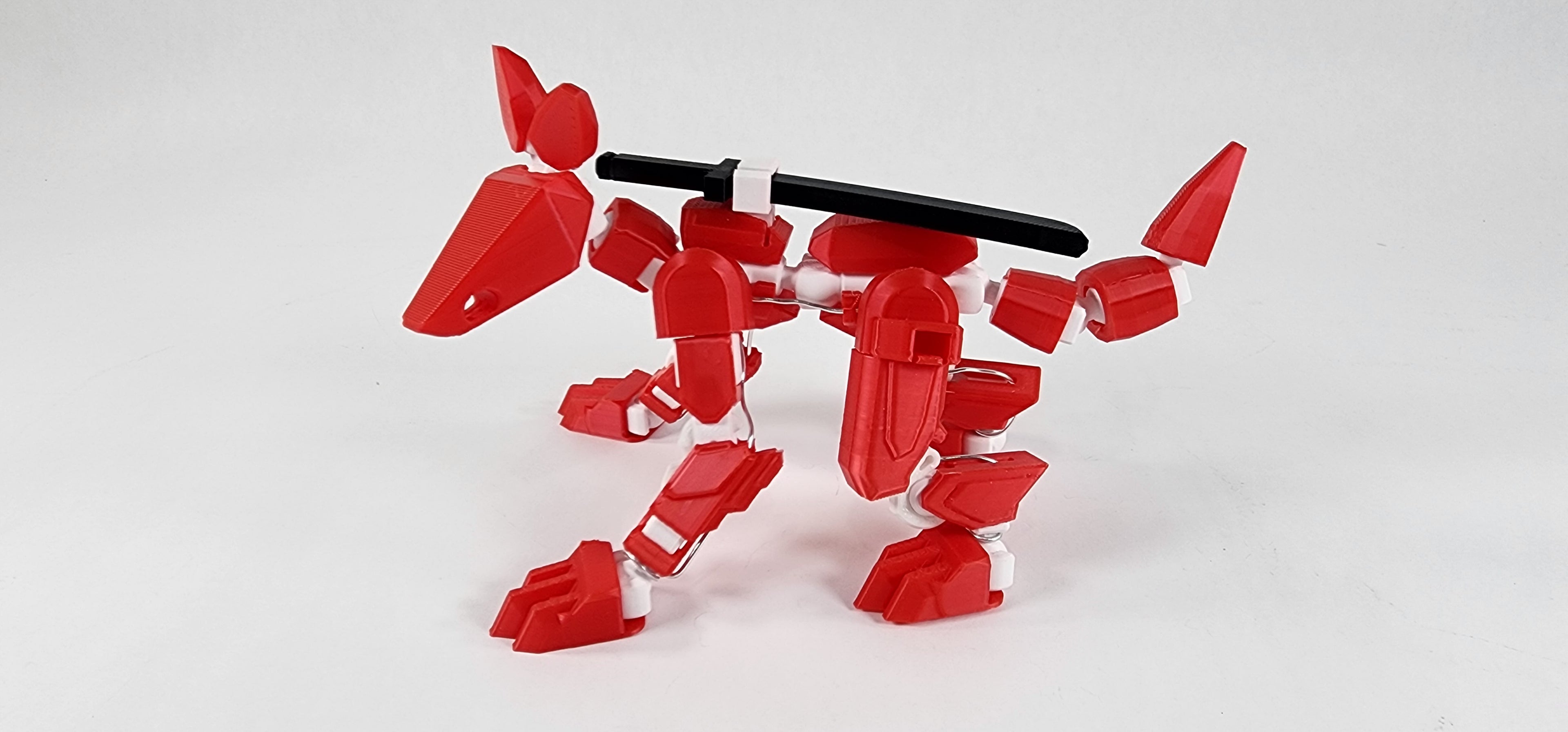 Pax Alpha K9 Action Figure 3D Printed FULLY ASSEMBLED
