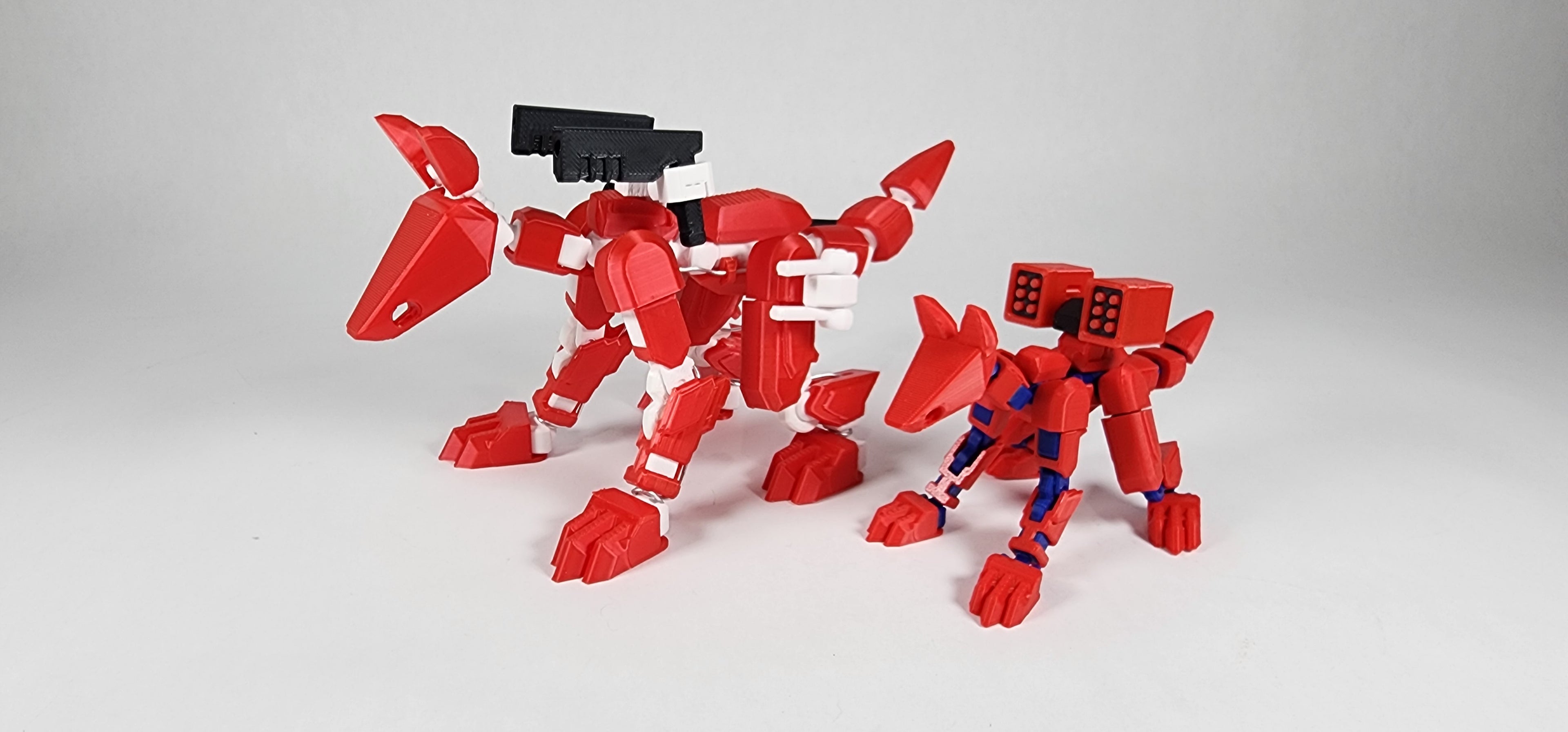 Pax Alpha K9 Action Figure 3D Printed FULLY ASSEMBLED