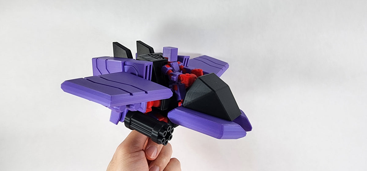 Pax Virgo Mech w/ Pax Mini Action Figure 3D Printed FULLY ASSEMBLED