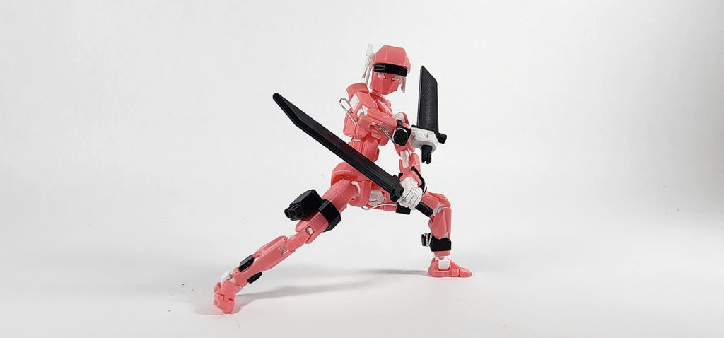 Pax One "The Valkyrie" Action Figure 3D Printed FULLY ASSEMBLED