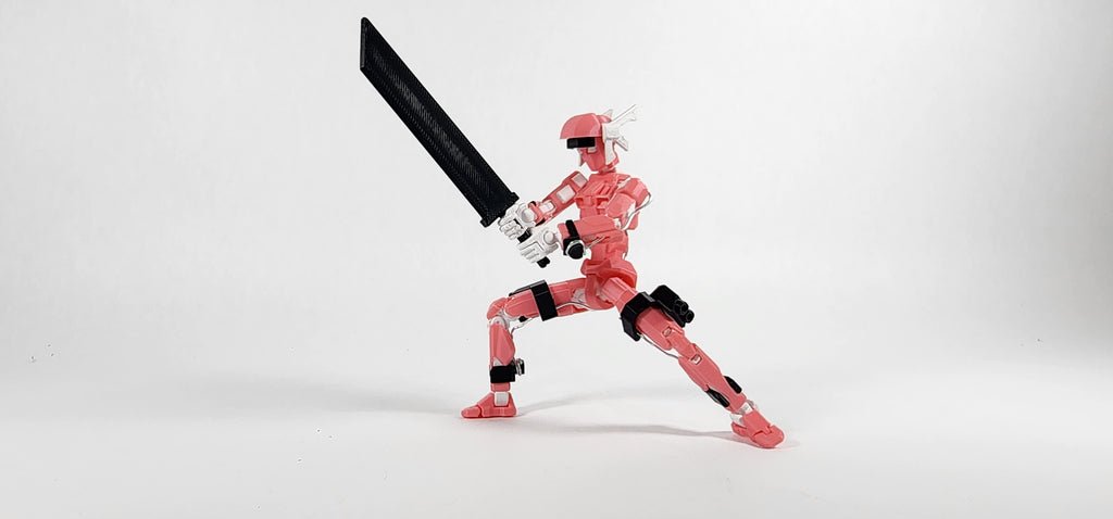 Pax One "The Valkyrie" Action Figure 3D Printed FULLY ASSEMBLED