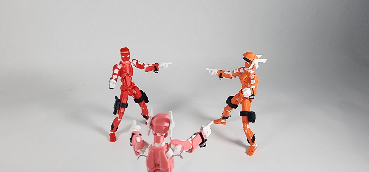 Pax One "The Valkyrie" Action Figure 3D Printed FULLY ASSEMBLED