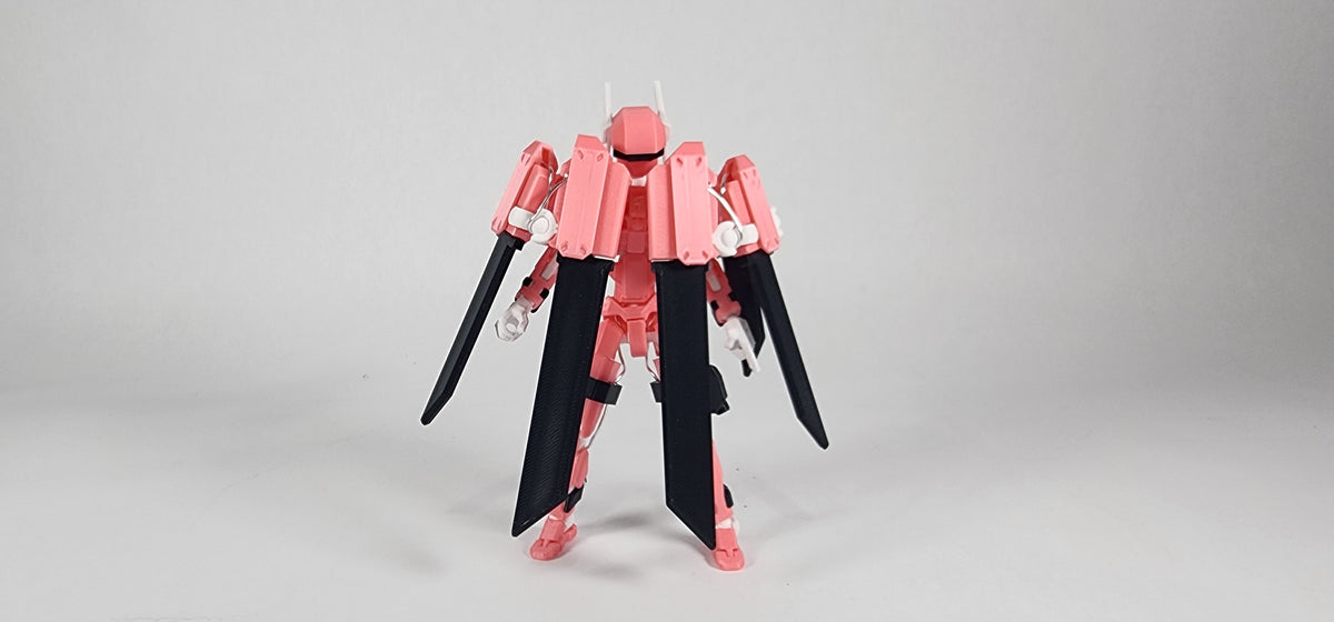 Pax One "The Valkyrie" Action Figure 3D Printed FULLY ASSEMBLED