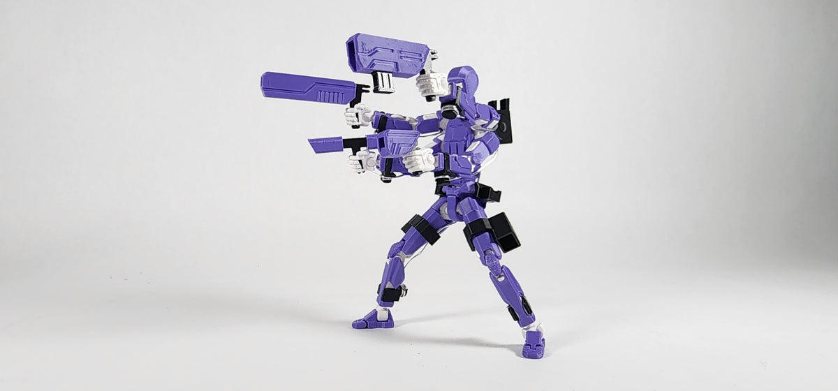 Pax Two "The Marksman" Action Figure 3D Printed FULLY ASSEMBLED