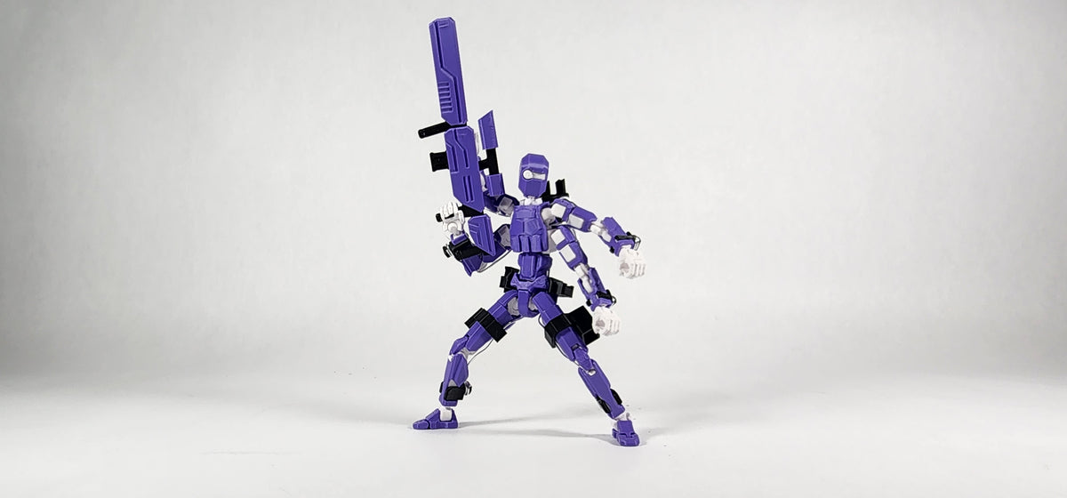 Pax Two "The Marksman" Action Figure 3D Printed FULLY ASSEMBLED
