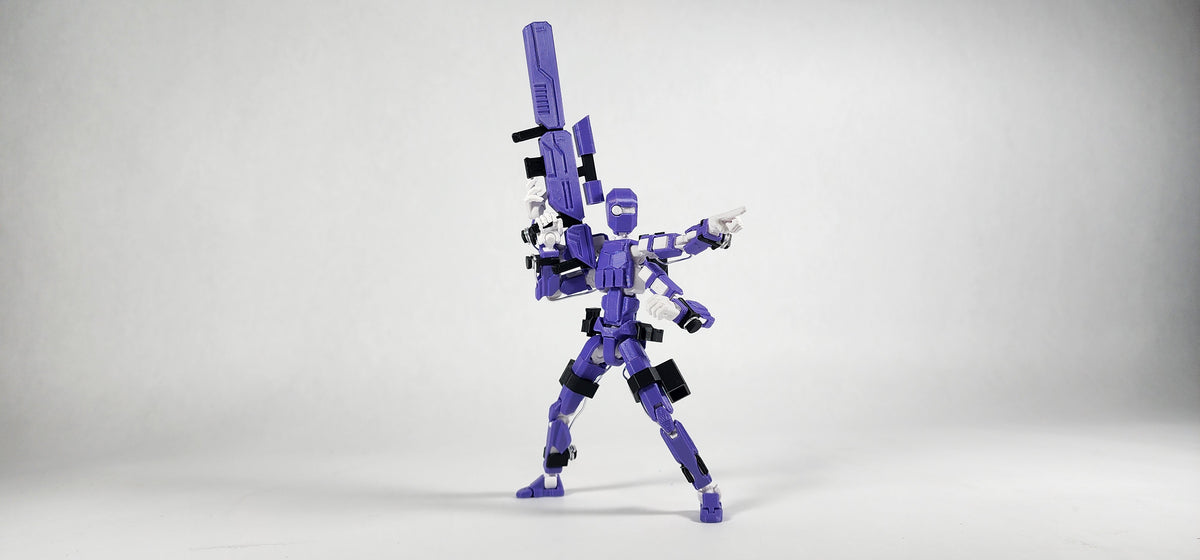Pax Two "The Marksman" Action Figure 3D Printed FULLY ASSEMBLED