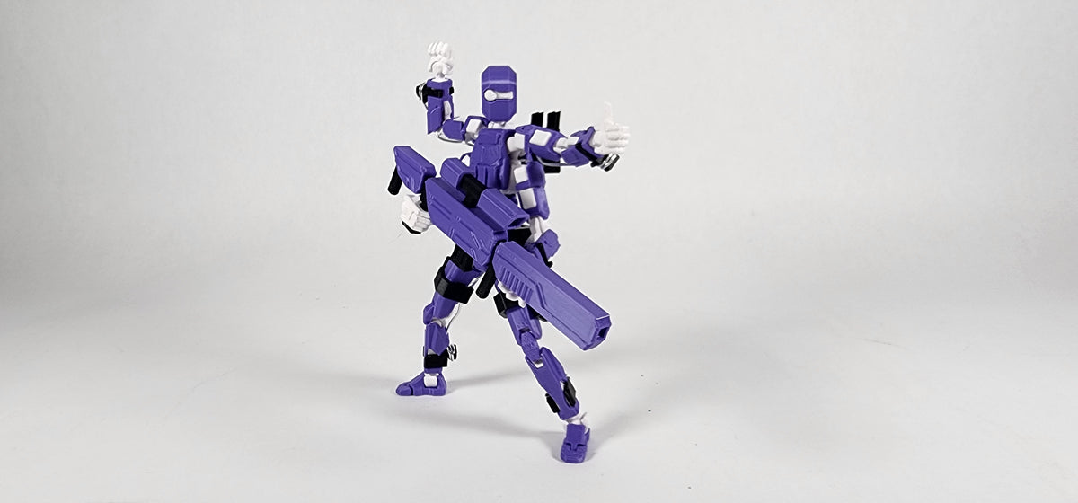 Pax Two "The Marksman" Action Figure 3D Printed FULLY ASSEMBLED