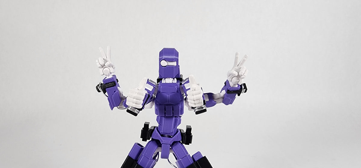Pax Two "The Marksman" Action Figure 3D Printed FULLY ASSEMBLED