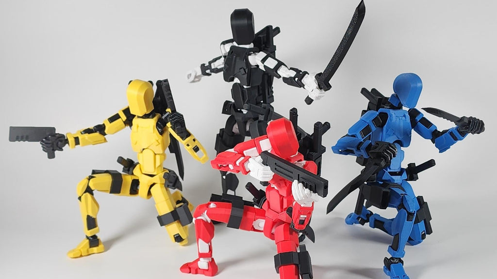 Pax Zero Dummy 13 Action Figure 3D Printed FULLY ASSEMBLED